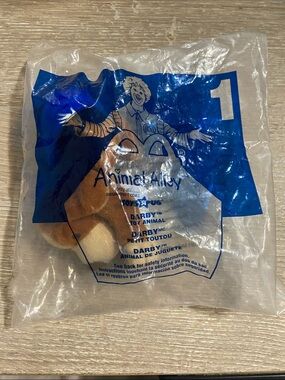 2001 McDonalds Happy Meal Toy - Animal Alley - Darby Toy #1